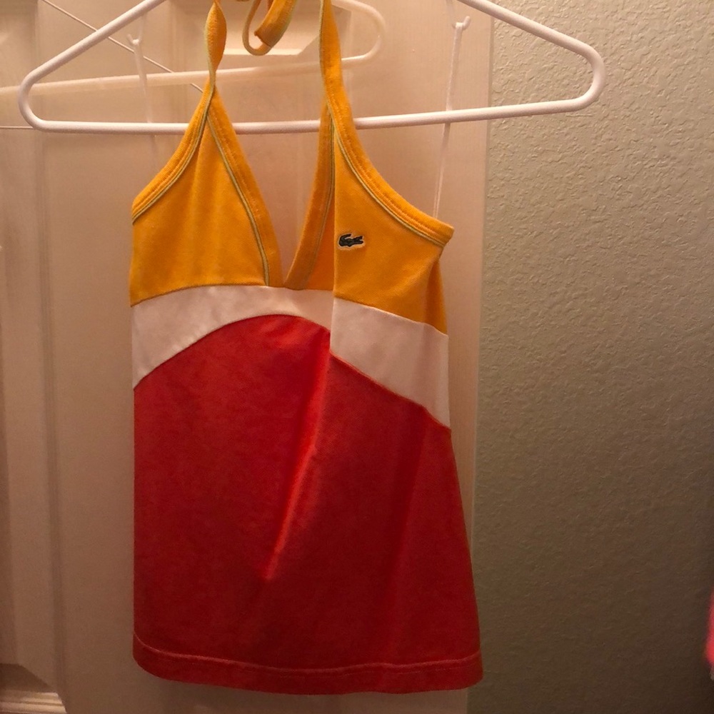 Lacoste halter size xs